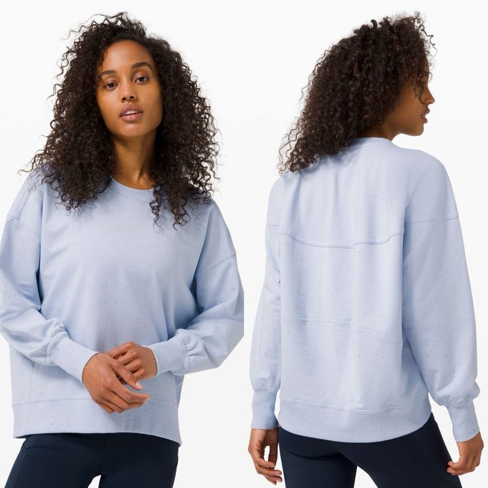 Lululemon LA Back in Action Crew - Day Dream SZ 4